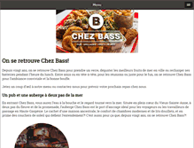 Tablet Screenshot of chezbass.com
